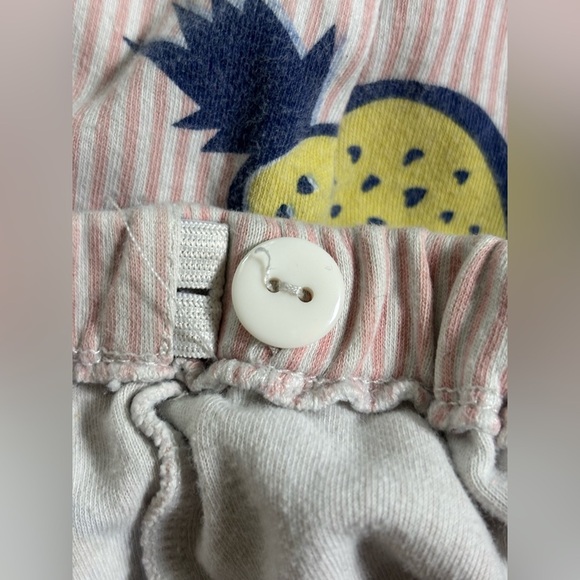 Women's Maternity Pineapple Striped Top and Pant Set - Picture 7 of 7